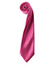Colours satin tie Hot Pink