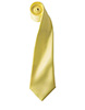 Colours satin tie Lemon