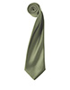 Colours satin tie Olive