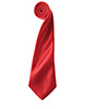 Colours satin tie Red