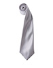 Colours satin tie Silver Grey