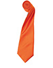 Colours satin tie Terracotta