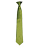 Colours satin clip tie Oasis Green