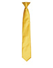 Colours satin clip tie Sunflower