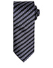 Double stripe tie BlackDark Grey