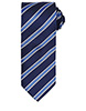 Waffle stripe tie NavyRoyal