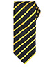 Sports stripe tie BlackGold