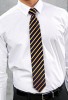 Sports stripe tie BlackGold