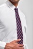 Sports stripe tie NavyRed