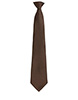 Colours Originals fashion clip tie Brown