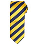 Club stripe tie GoldNavy