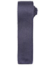 Slim knitted tie Steel