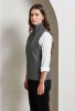 Women’s Windchecker printable and recycled gilet Dark Grey