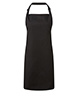 Bib apron powered by HeiQ Viroblock Black