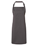 Bib apron powered by HeiQ Viroblock Dark Grey