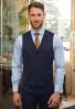Proteus Men's Waistcoat Navy P/Dot