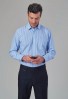 Rufina Classic Fit Shirt Blue White Stripe