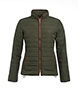 Alma Quilted Jacket Olive
