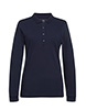 Anna Premium Cotton Polo Navy