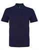 Asquith & Fox Men's Cotton Polo Shirt, Navy