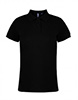 Asquith & Fox Women's Cotton Polo Shirt, Black