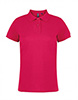 Asquith & Fox Women's Cotton Polo Shirt, Red