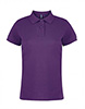 Asquith & Fox - Polo en coton pour femmes, violet