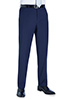 Avalino Flat Front Trouser Mid Blue