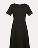 Robe en jersey extensible Belinda Noir5