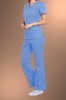 Haut Scrub Cherokee Core Stretch Femme V Neck 4710, Bleu Ciel9