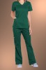 Cherokee Core Stretch Womens V Neck Scrub Top 4710, Hunter Green