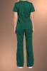 Cherokee Core Stretch Womens V Neck Scrub Top 4710, Hunter Green