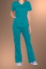 Haut Scrub Cherokee Core Stretch Femme V Neck 4710, Bleu Sarcelle25