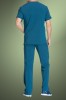 Cherokee Infinity Men's V-Neck Scrub Top CK900A, Caribbean Blue