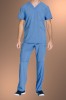 Cherokee Infinity Men's V-Neck Scrub Top CK900A, Sky Blue