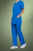 Cherokee Originals Unisex V-Neck Patch Pockets Scrub Top 4876, Royal