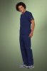 Cherokee Originals Unisex V-Neck Scrub Top 4777, Navy