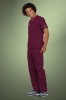 Cherokee Originals Unisex V-Neck Scrub Top 4777, Wine