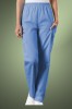 Cherokee Originals Women's Natural Rise Tapered Pull-On Cargo Scrub Trousers 4200, Sky Blue