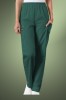 Cherokee Originals Women's Natural Rise Tapered Pull-On Cargo Scrub Trousers 4200, Hunter Green