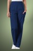 Cherokee Originals Women's Natural Rise Tapered Pull-On Cargo Scrub Pants 4200, Navy