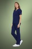 Cherokee Originals Women's V-Neck Scrub Top 4700, Navy