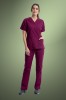 Cherokee Originals Women's V-Neck Scrub Top 4700, Wine