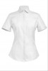 Chianti Blouse Cotton Herringbone White