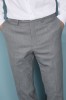Pantalon contemporain moderne, Gris pâle (Regular)8