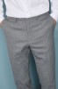 Pantalon contemporain moderne, Gris pâle (Regular)4