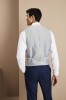 Men's Contemporary Vest, Blue
