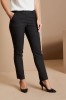 Ladies Contemporary Slim Leg Pants (Regular), Charcoal