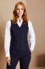 Gilet contemporain pour femme, bleu marine