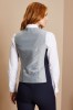 Gilet contemporain pour femme, bleu marine13